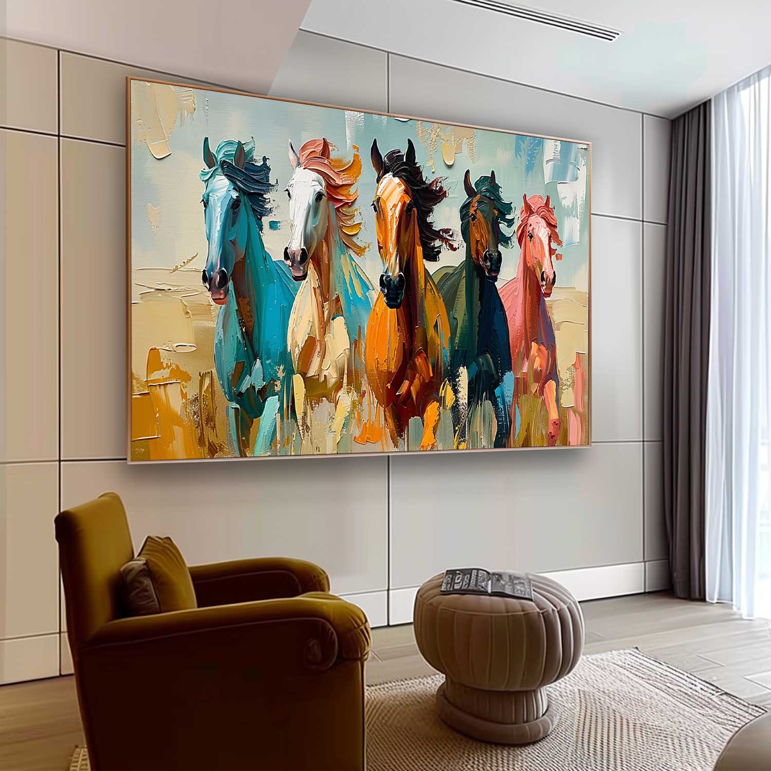 Contemporary Horse Art HA008 - Neutralighting