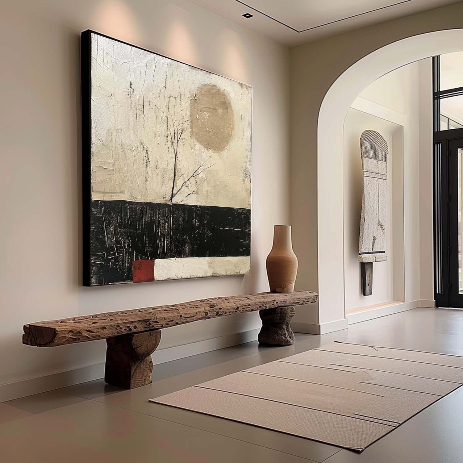 Wall Art Wabi-Sabi Modern Elegant Soft