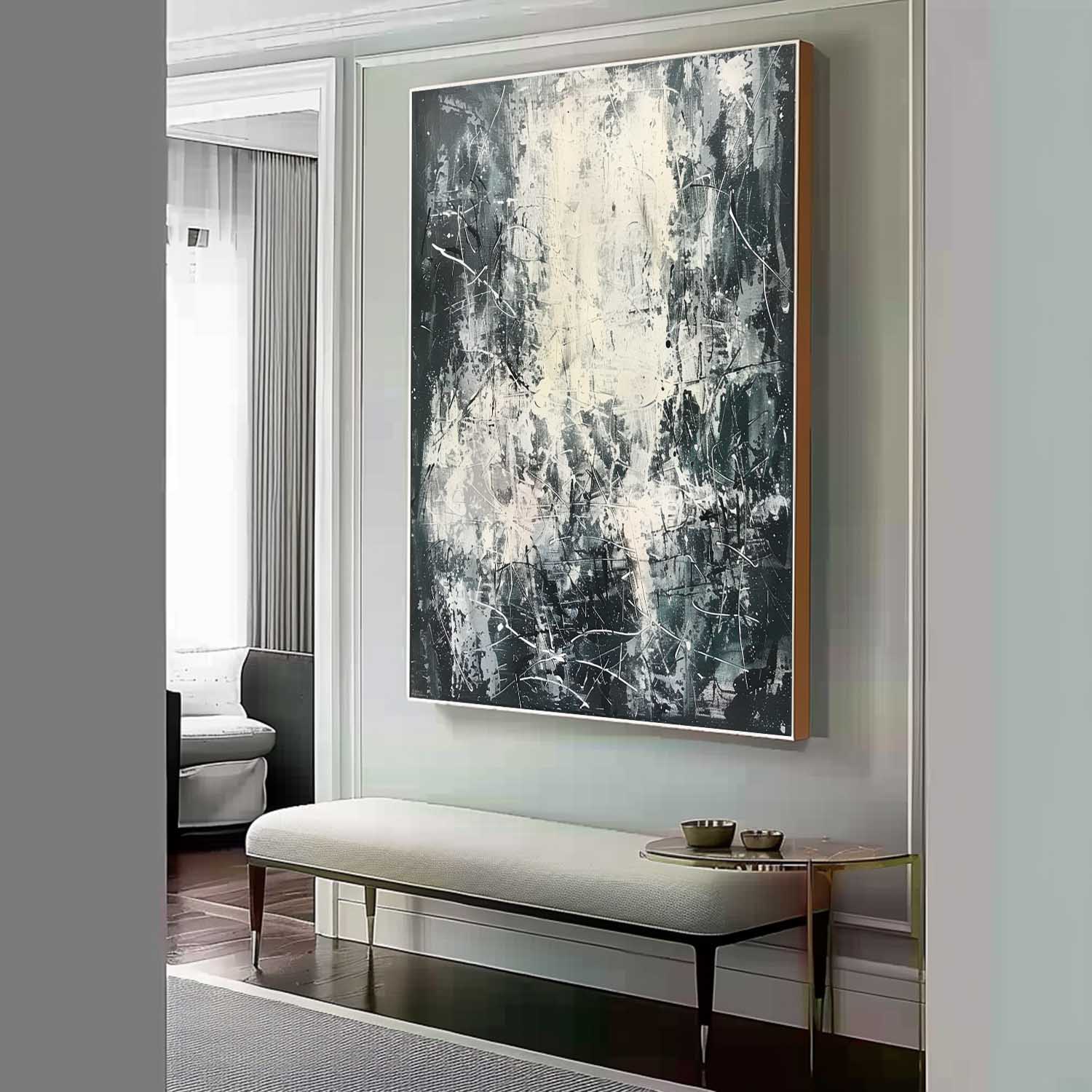 Abstract Expressionist Art AEA017 - Neutralighting