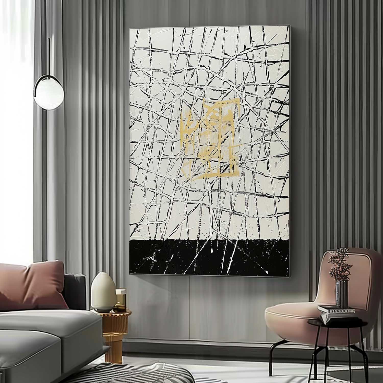 Abstract Expressionist Art AEA061 - Neutralighting