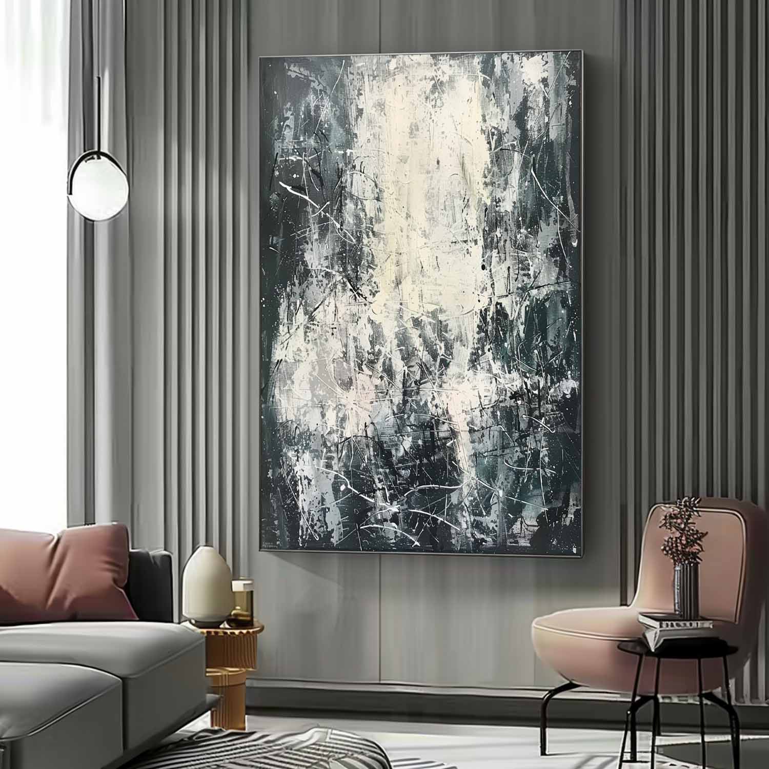 Abstract Expressionist Art AEA017 - Neutralighting
