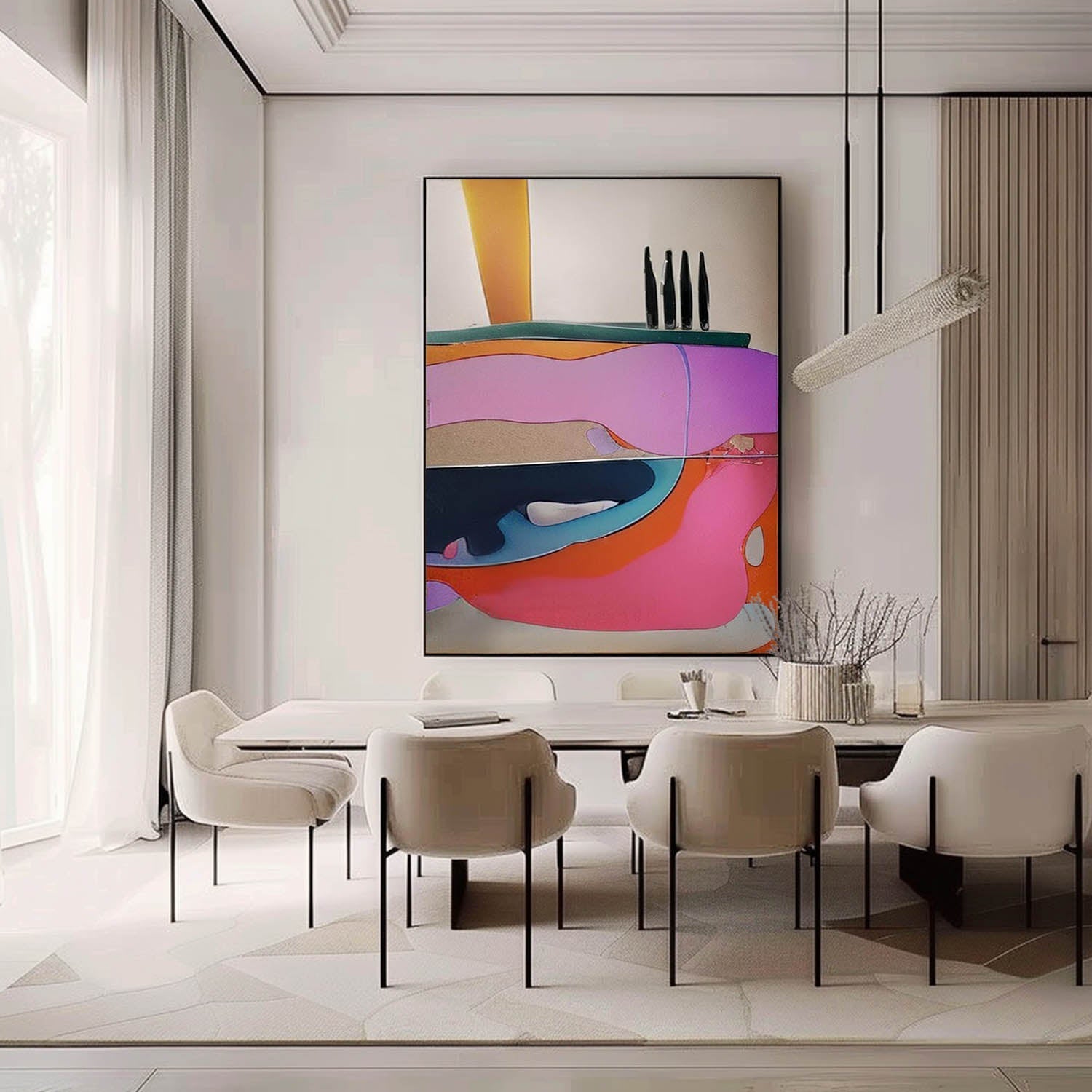 Mirevo Colorful Painting - Letslighting