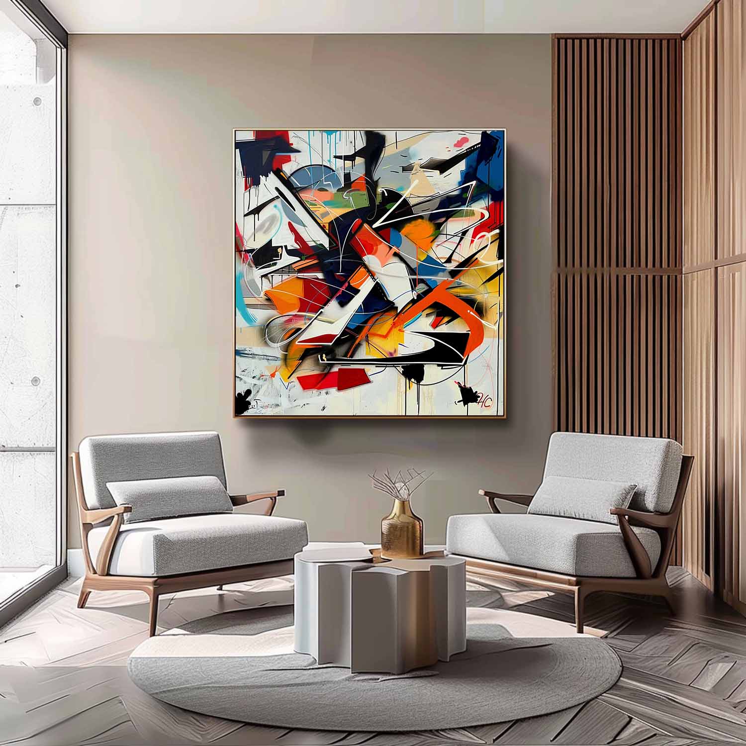Abstract Graffiti Art GA026 - Neutralighting