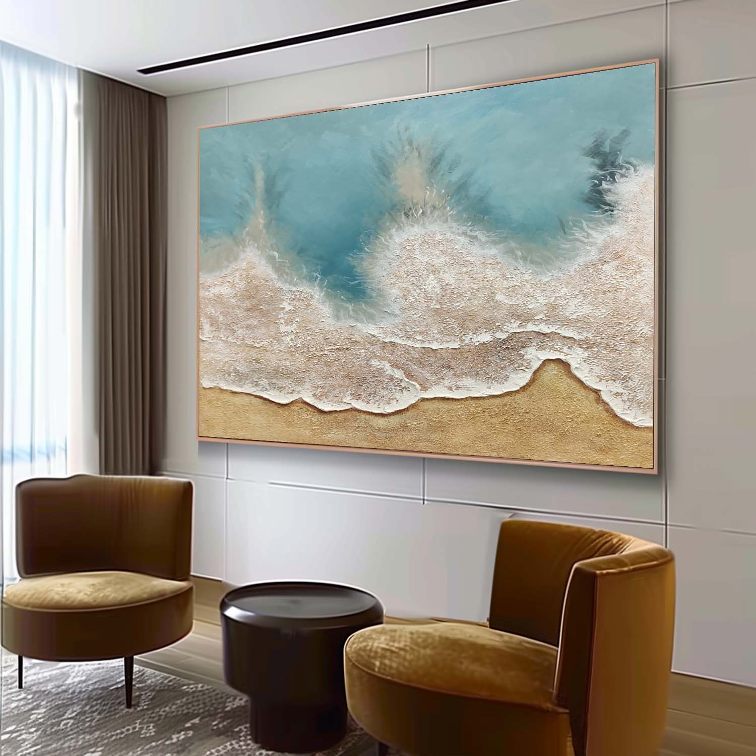 Plaster Art Texture Painting SG270 - Neutralighting