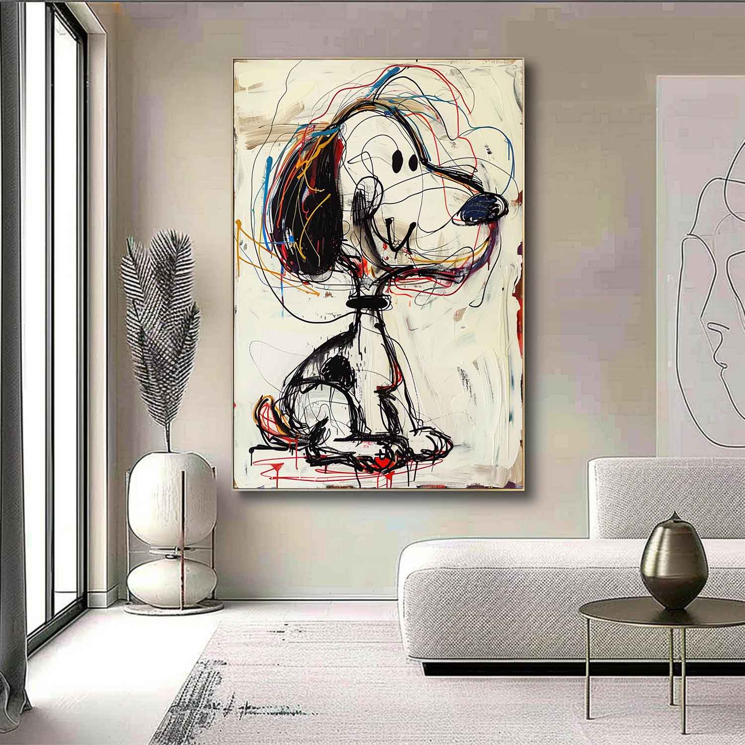 Abstract Graffiti Art GA051 - Neutralighting
