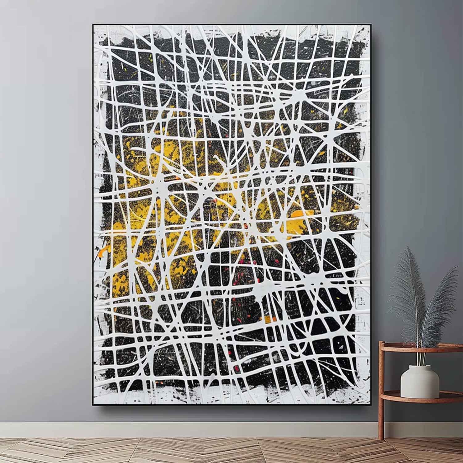 Abstract Expressionist Art AEA050 - Neutralighting