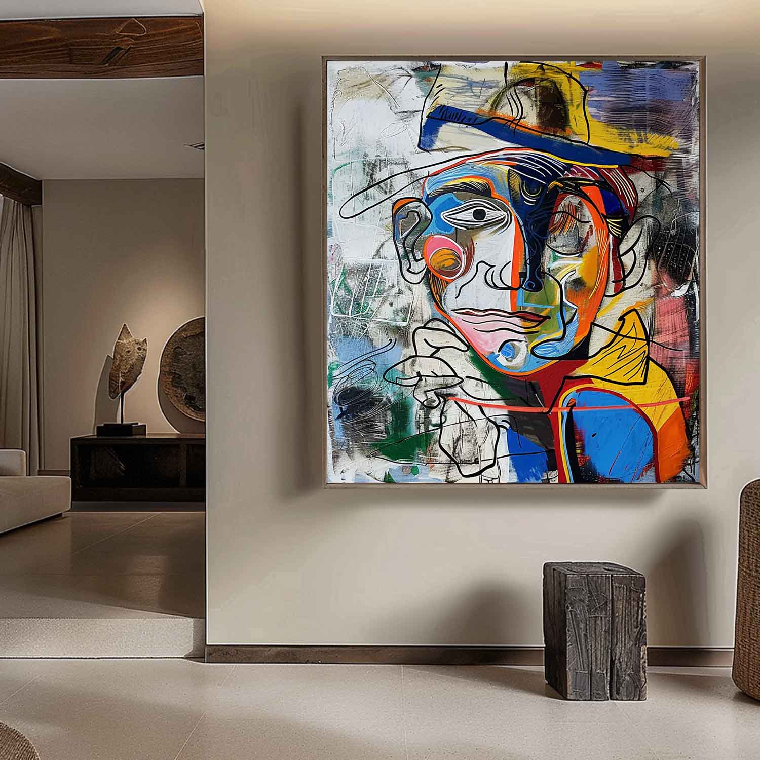 Crayon Abstract Graffiti Art - Letslighting