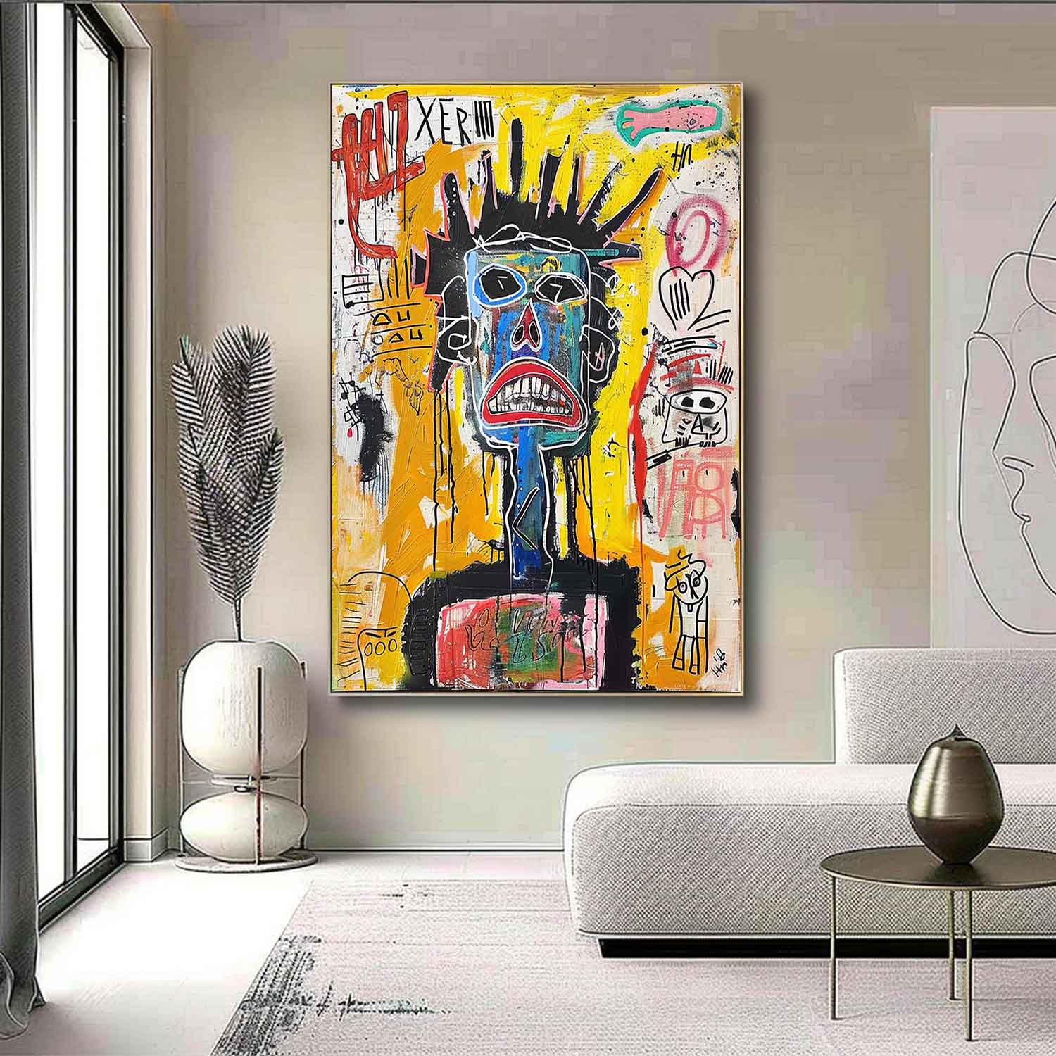 Cole Abstract Graffiti Art - Letslighting