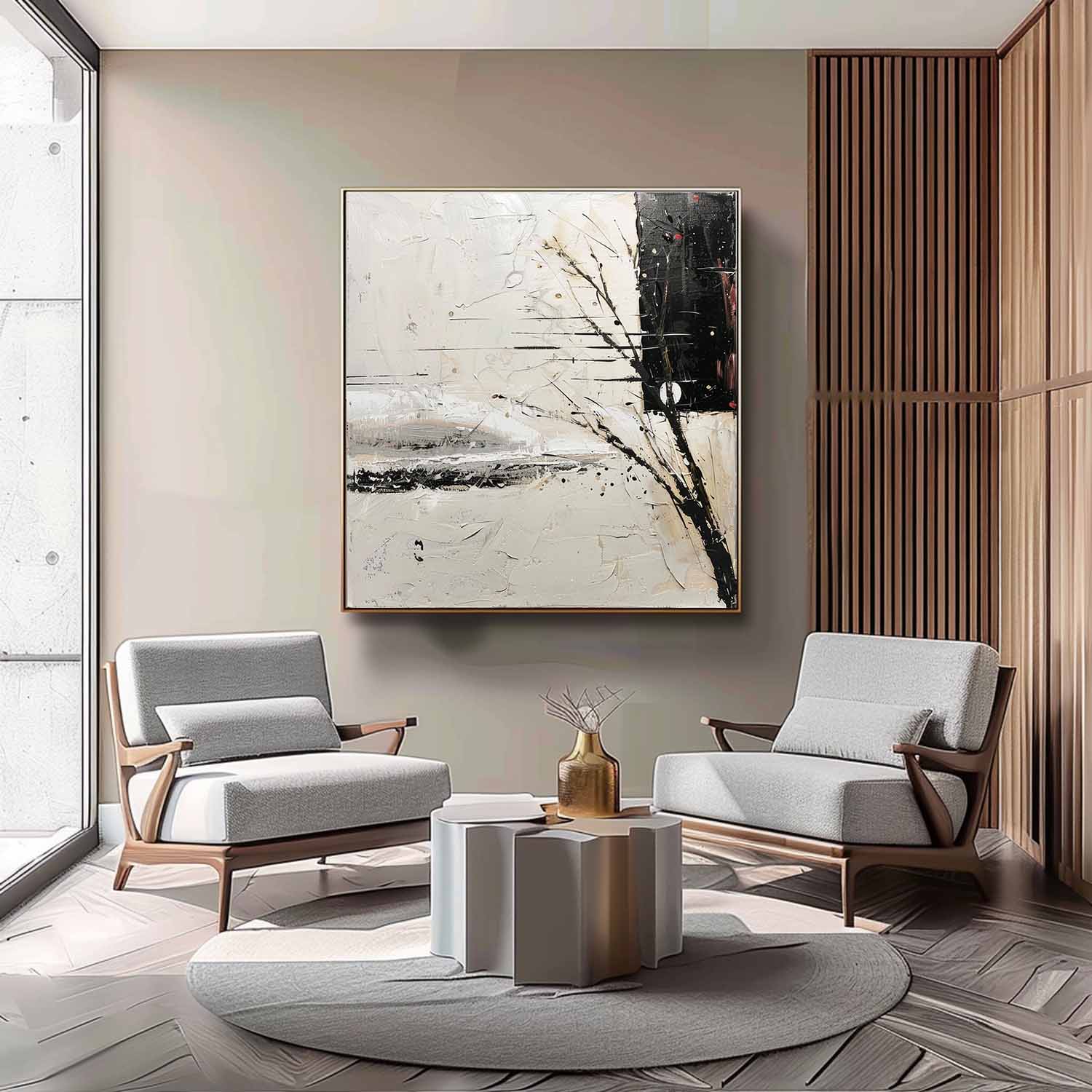 Wabi-Sabi Wall Art TX337 - Neutralighting
