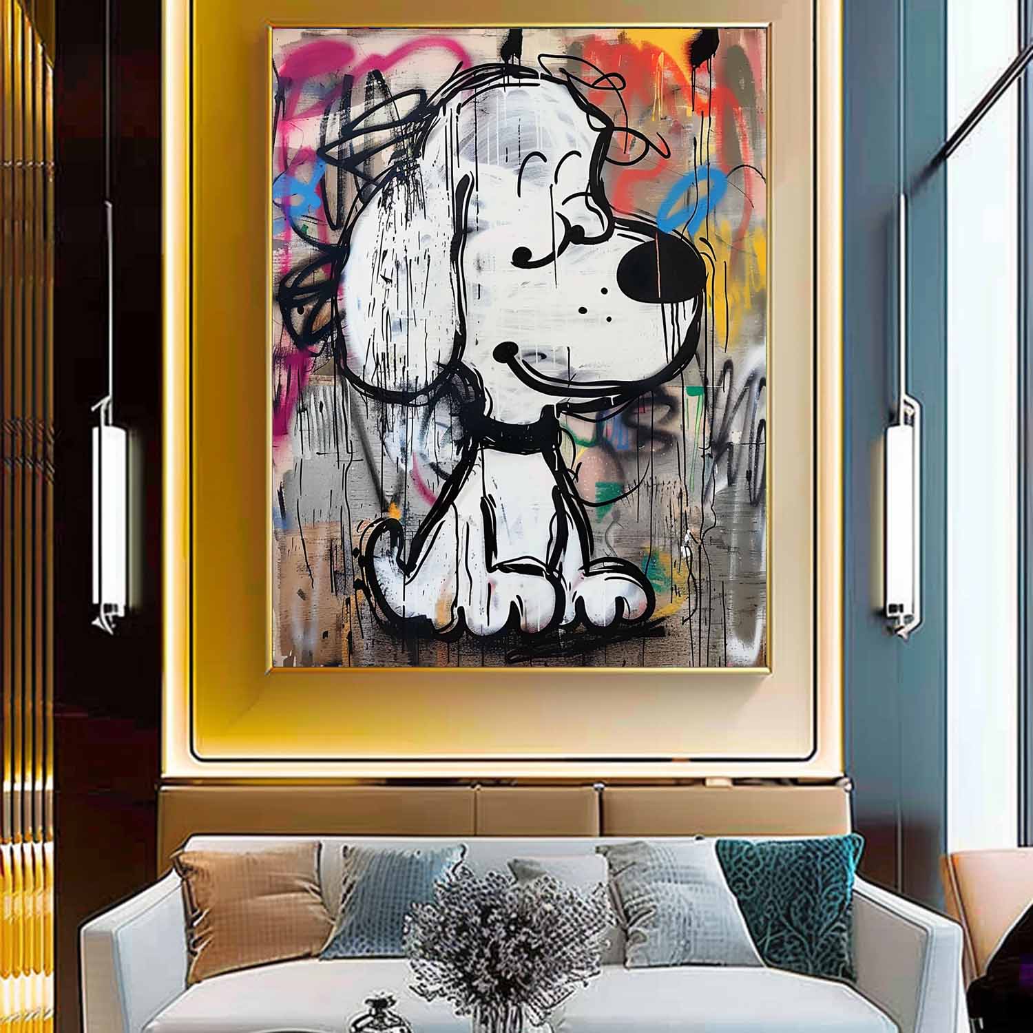 Abstract Graffiti Art GA049 - Neutralighting