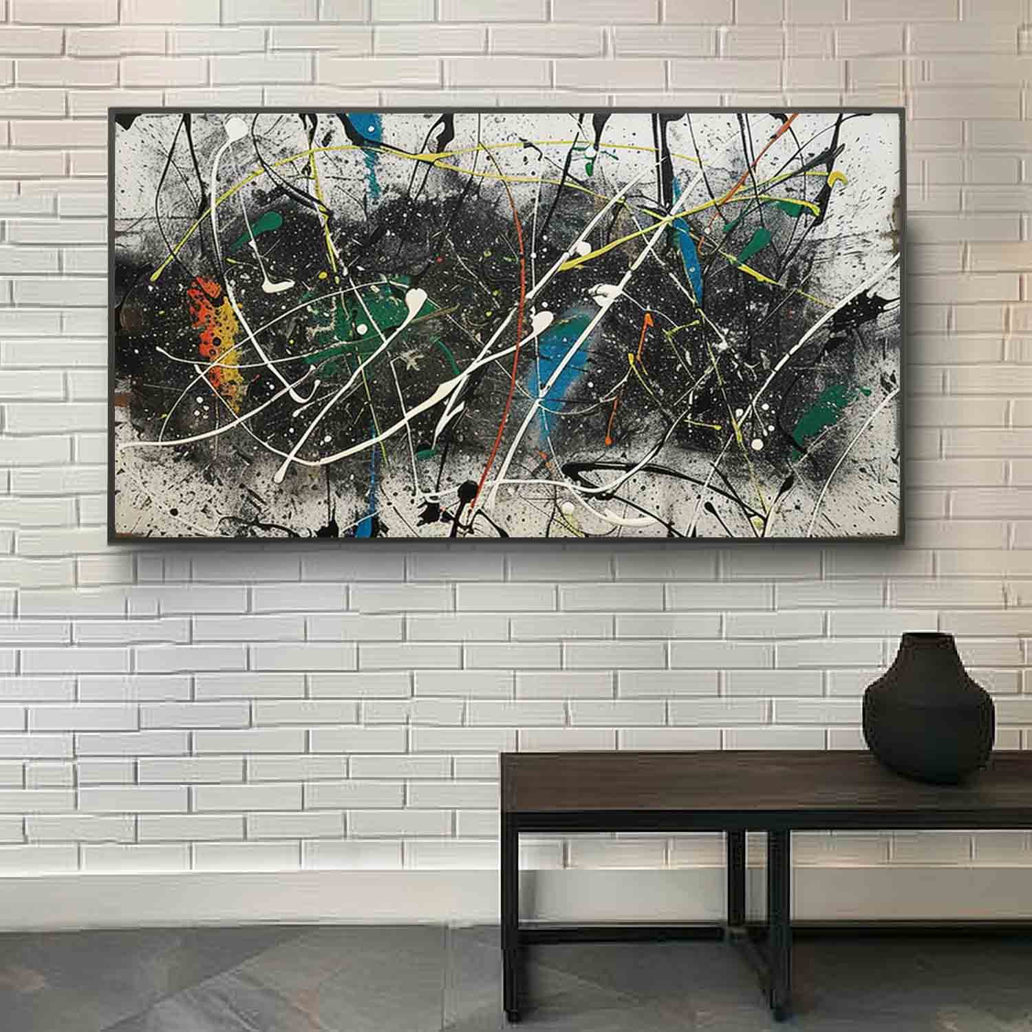 Abstract Expressionist Art AEA027 - Neutralighting