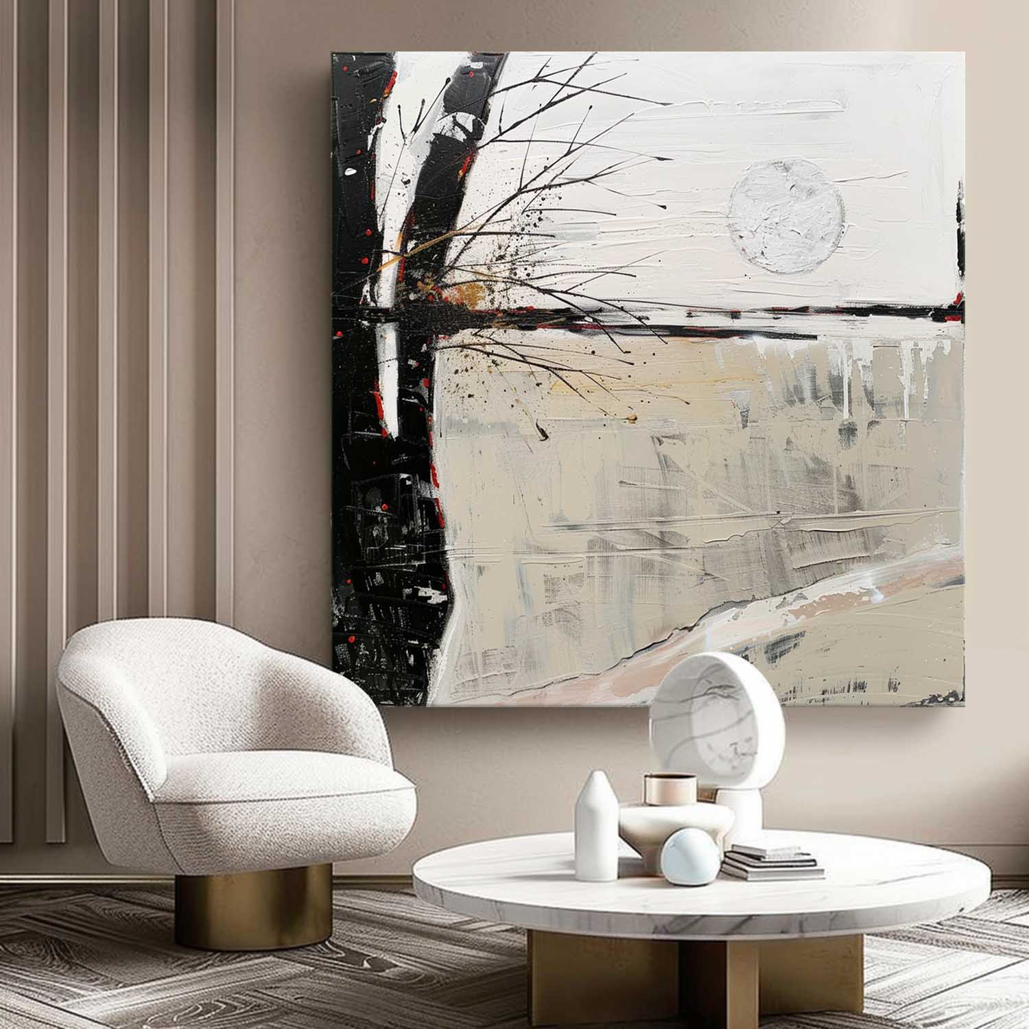 Wabi-Sabi Wall Art #TX336 - Neutralighting