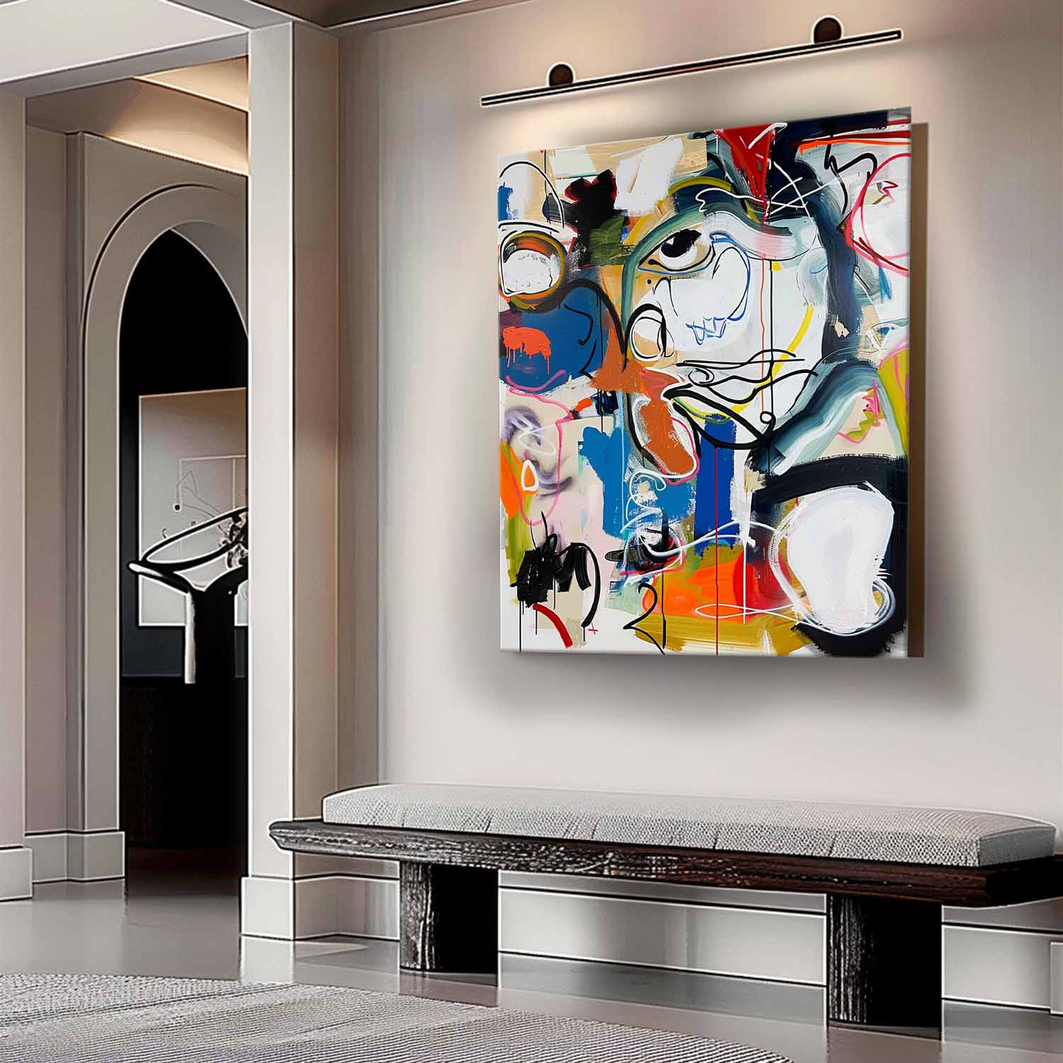 Abstract Graffiti Art GA025 - Neutralighting