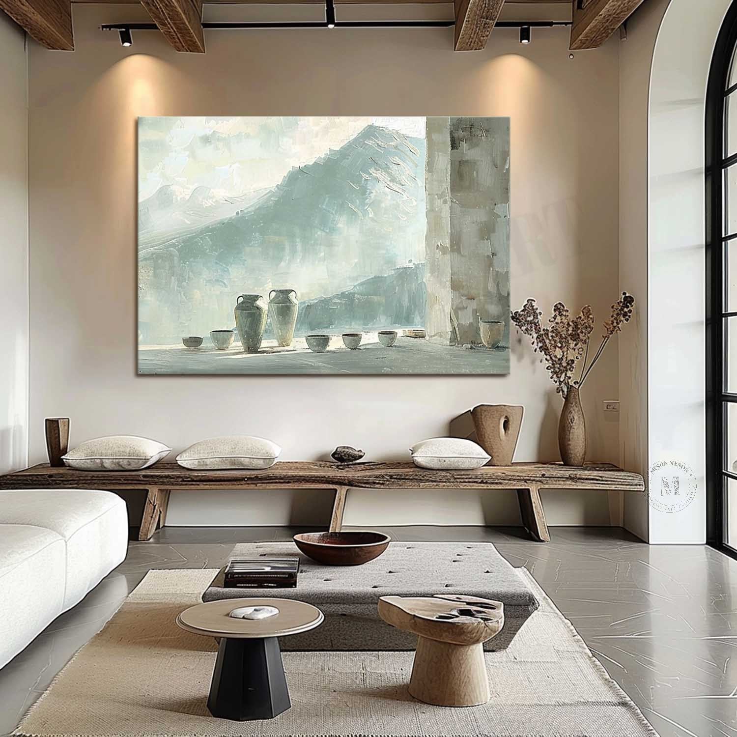 Wall Art Mountain Landscape Painting