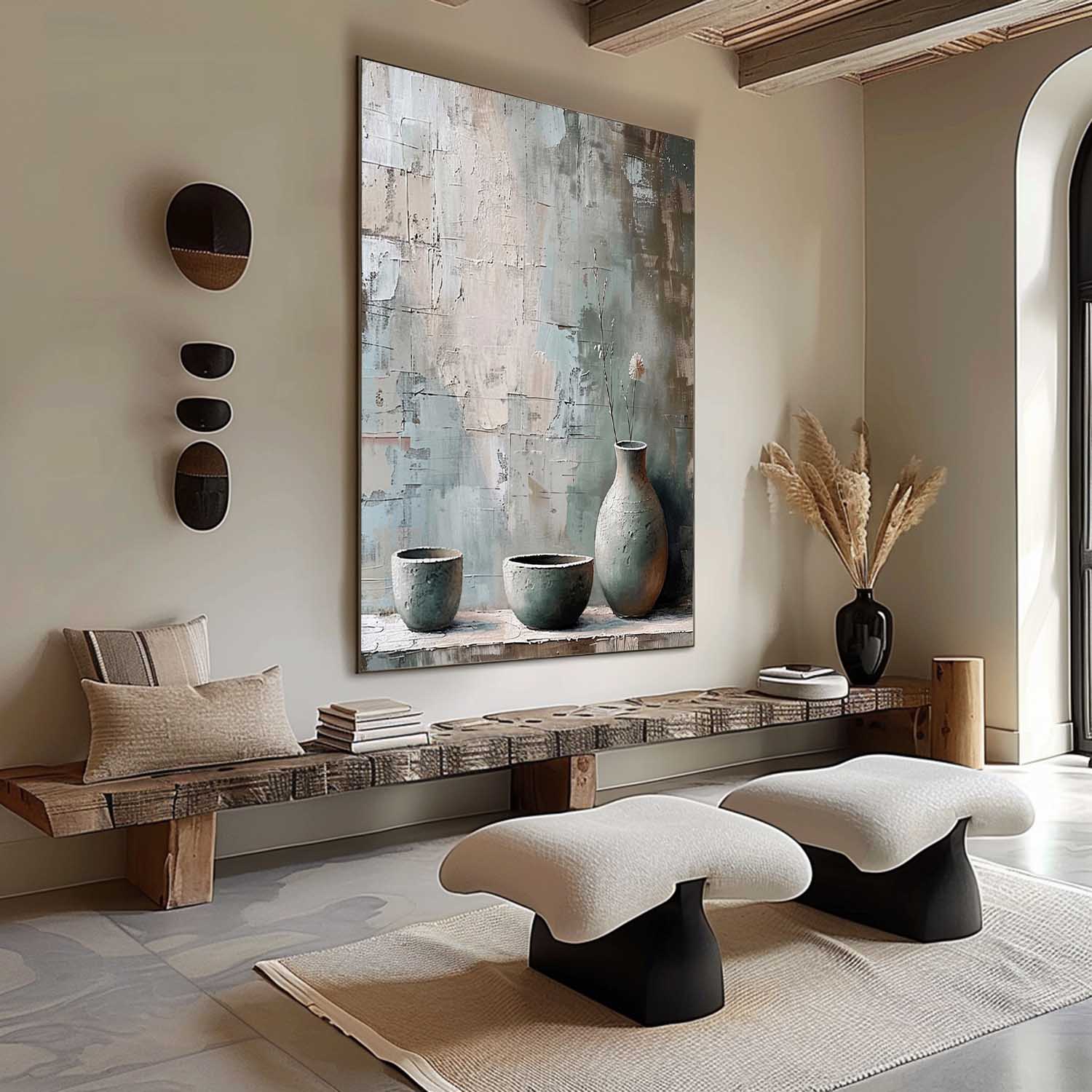 Wabi-Sabi Wall Art TX401 - Neutralighting