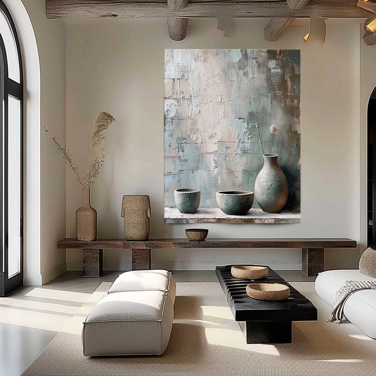 Wabi-Sabi Wall Art TX401 - Neutralighting