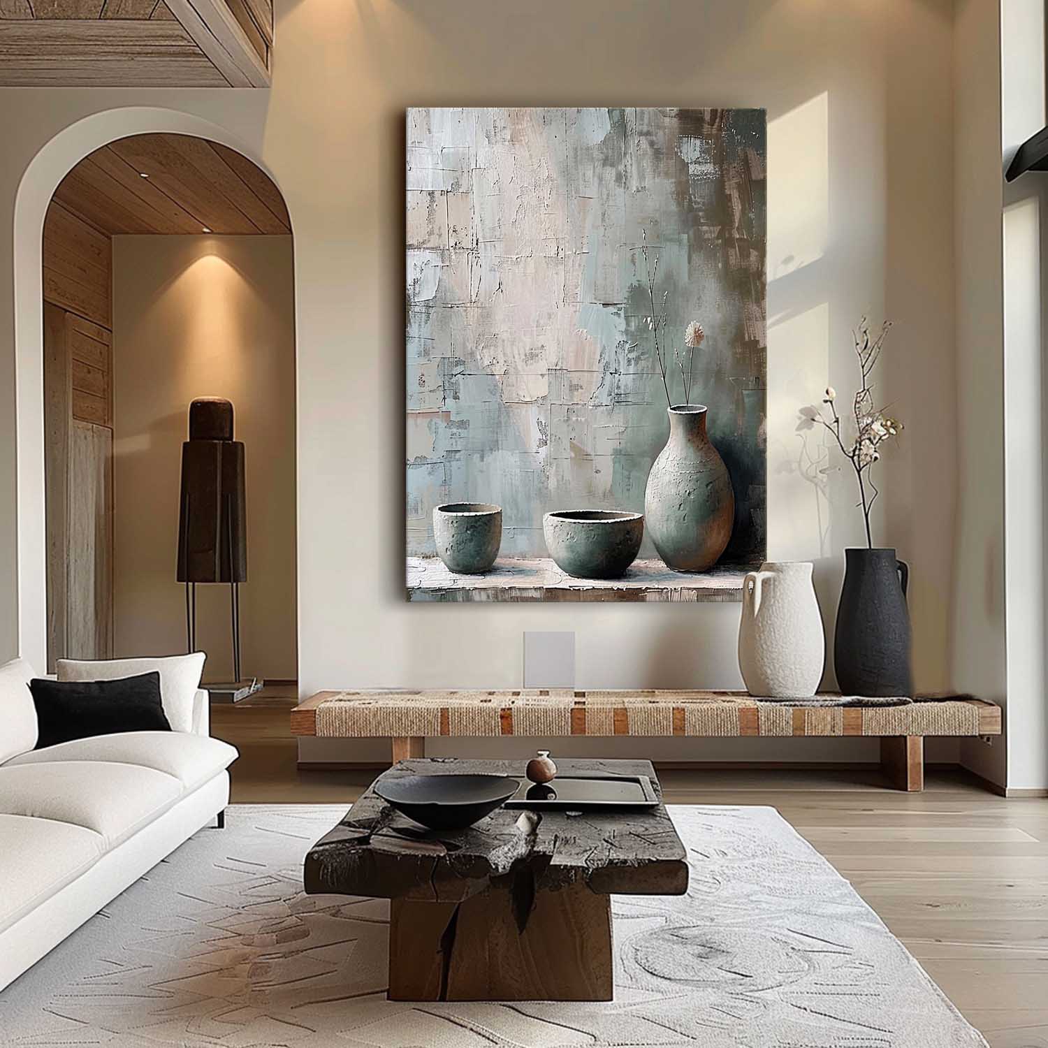 Wabi-Sabi Wall Art TX401 - Neutralighting