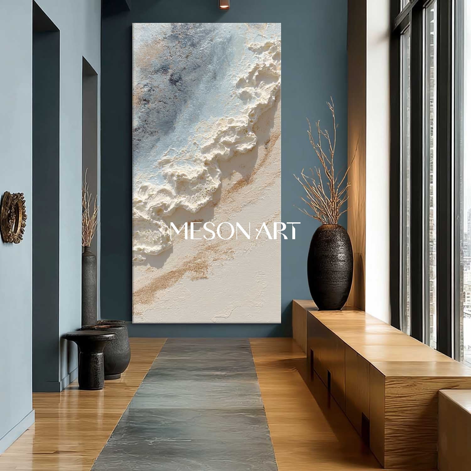 Plaster Art Texture Painting #SG459