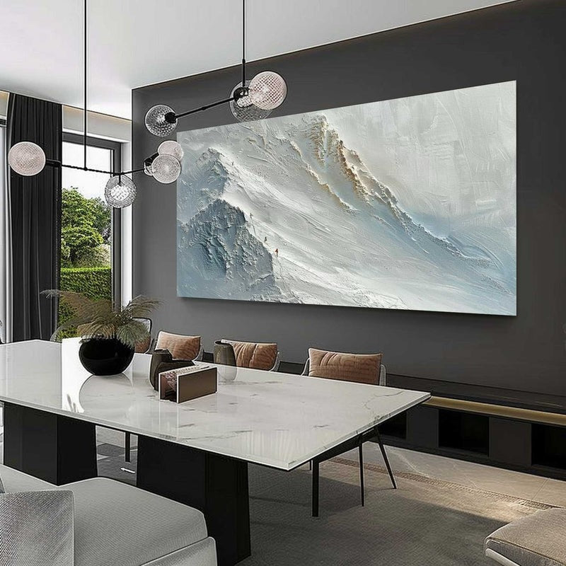 Wall Art Misty Wave Coastal Seascape Modern