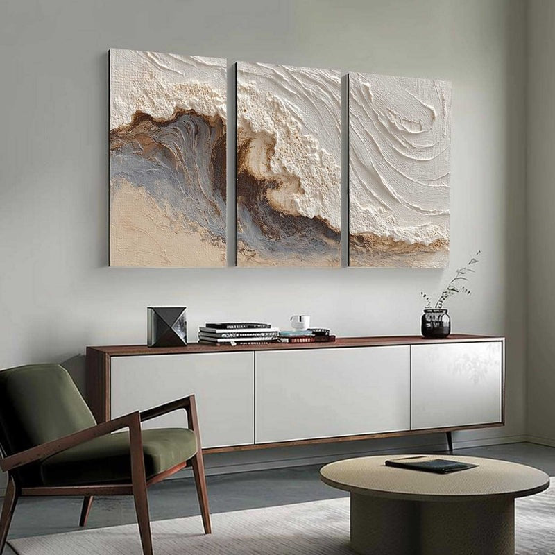 Plaster Art Texture Painting