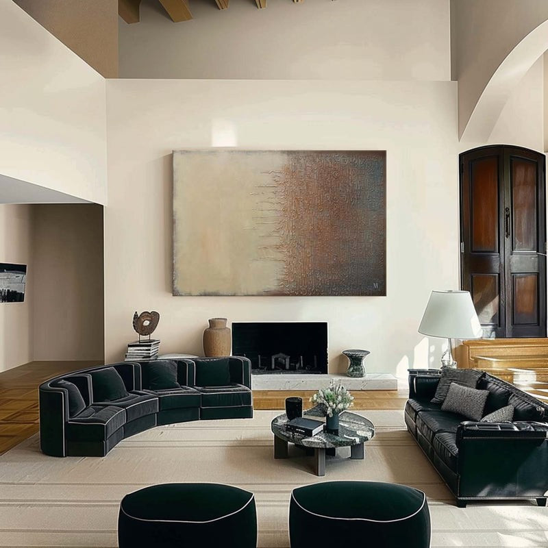 Wall Art Horizontal Texture Painting