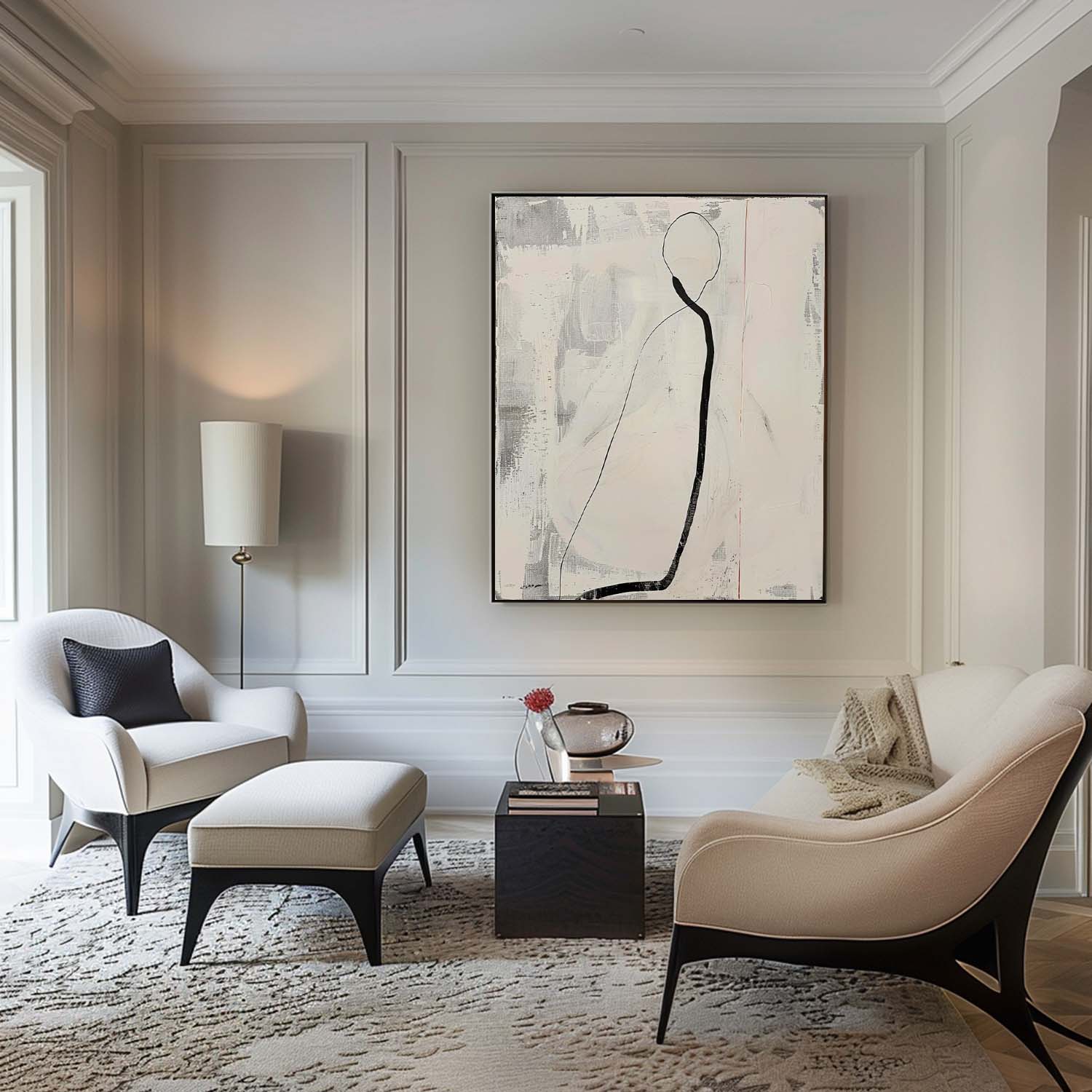 Contemporary Minimalist Art MA107 - Neutralighting