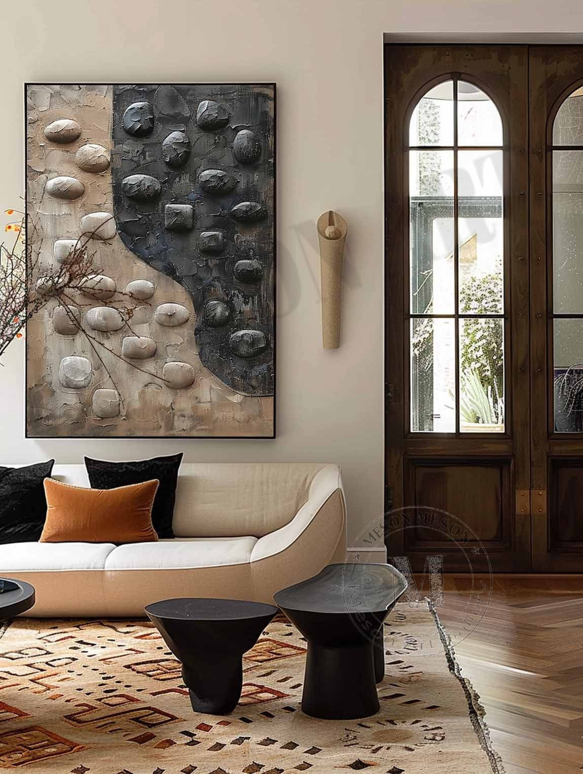 Wabi-Sabi Wall Art TX361 - Neutralighting