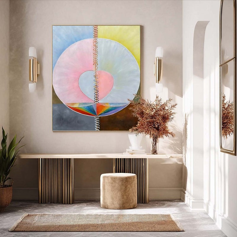 Wall Art Abstract Geometric Painting