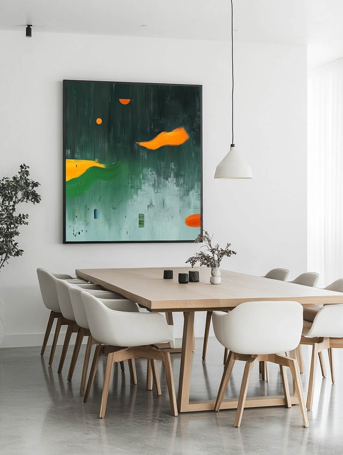 Wall Art Bold Textured Vibrant