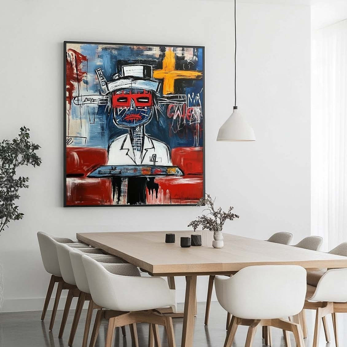 Wall Art Neo Expressionist Musician