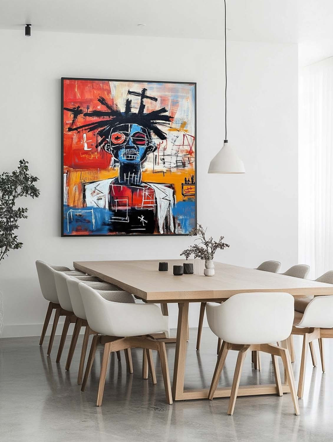 Wall Art Neo Expressionist Portrait