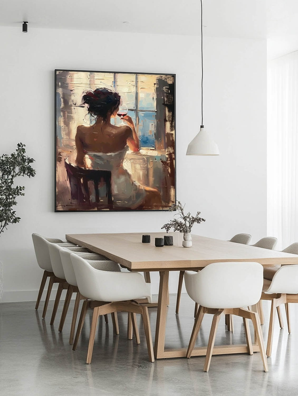 Wall Art Elegant Impressionist Palette