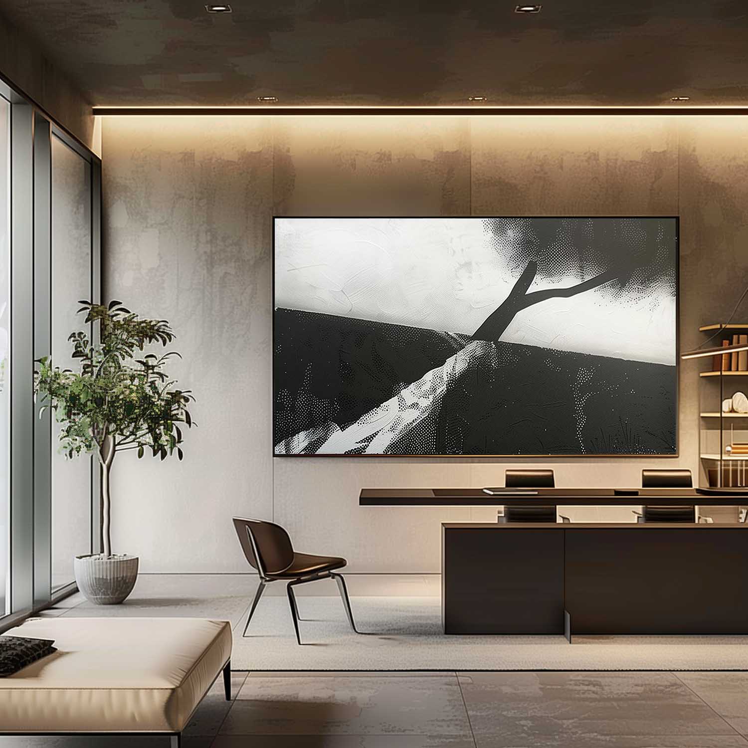 CONTEMPORARY MINIMALIST ART MA102 - Neutralighting