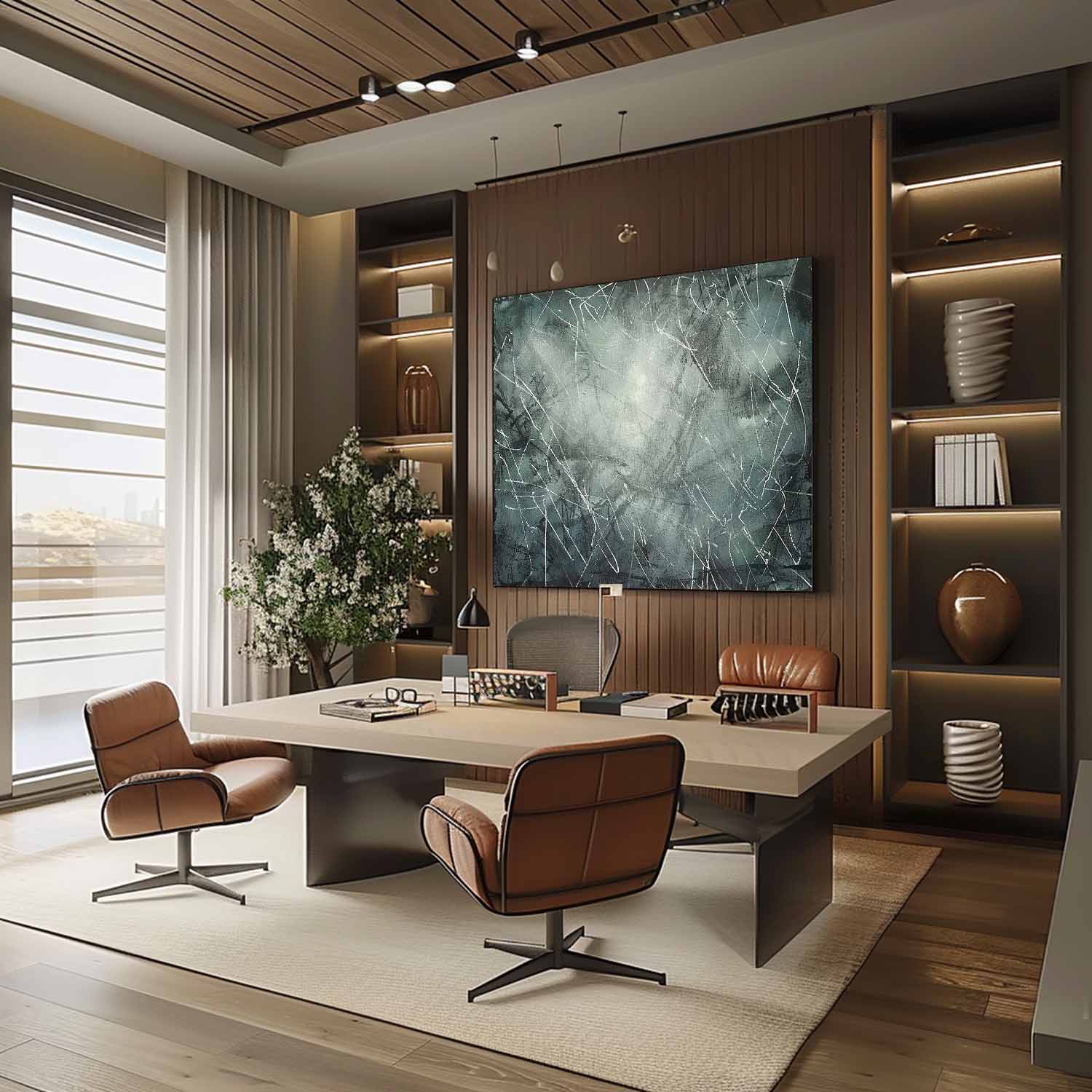 Abstract Expressionist Art AEA020 - Neutralighting