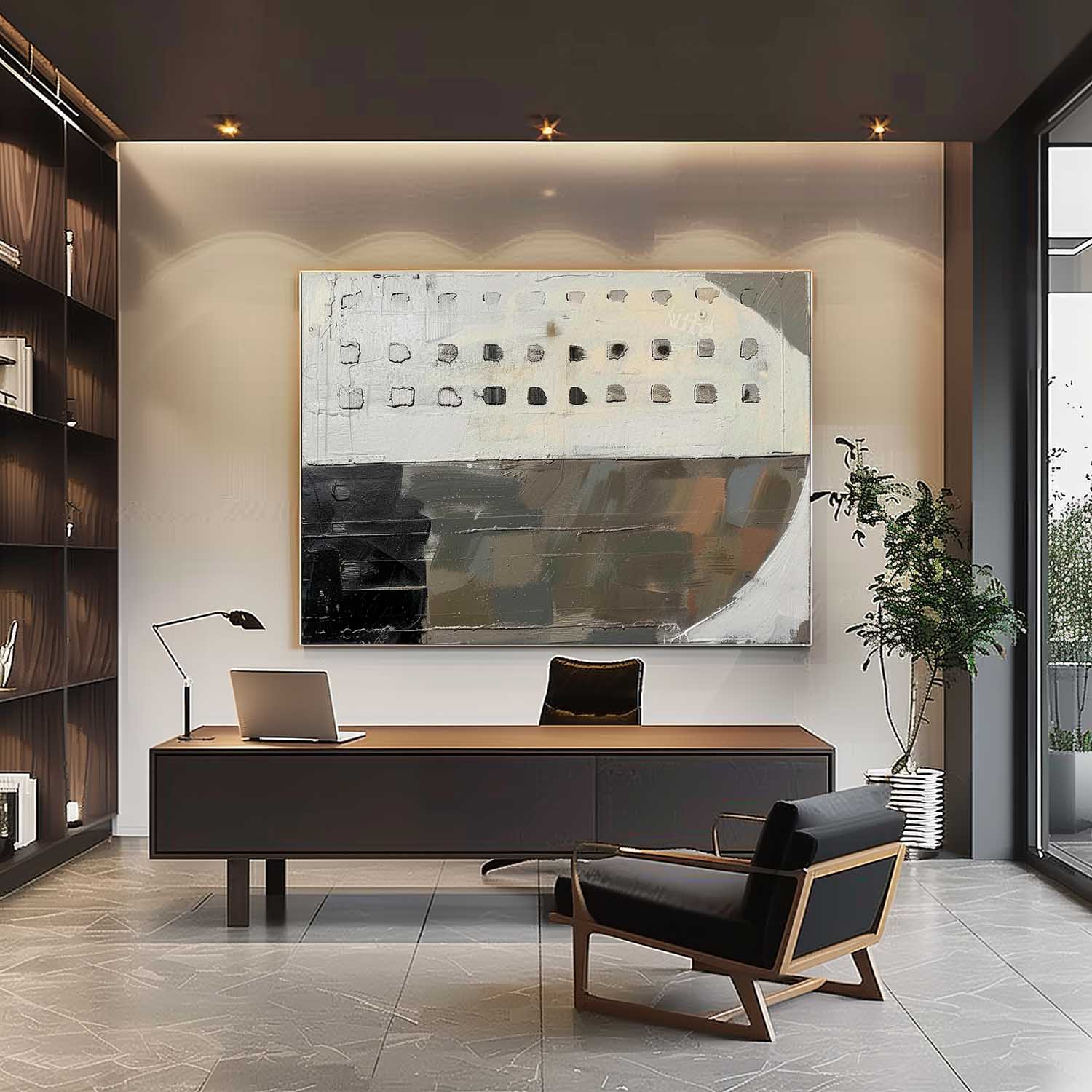 Wabi-Sabi Wall Art #TX347 - Neutralighting