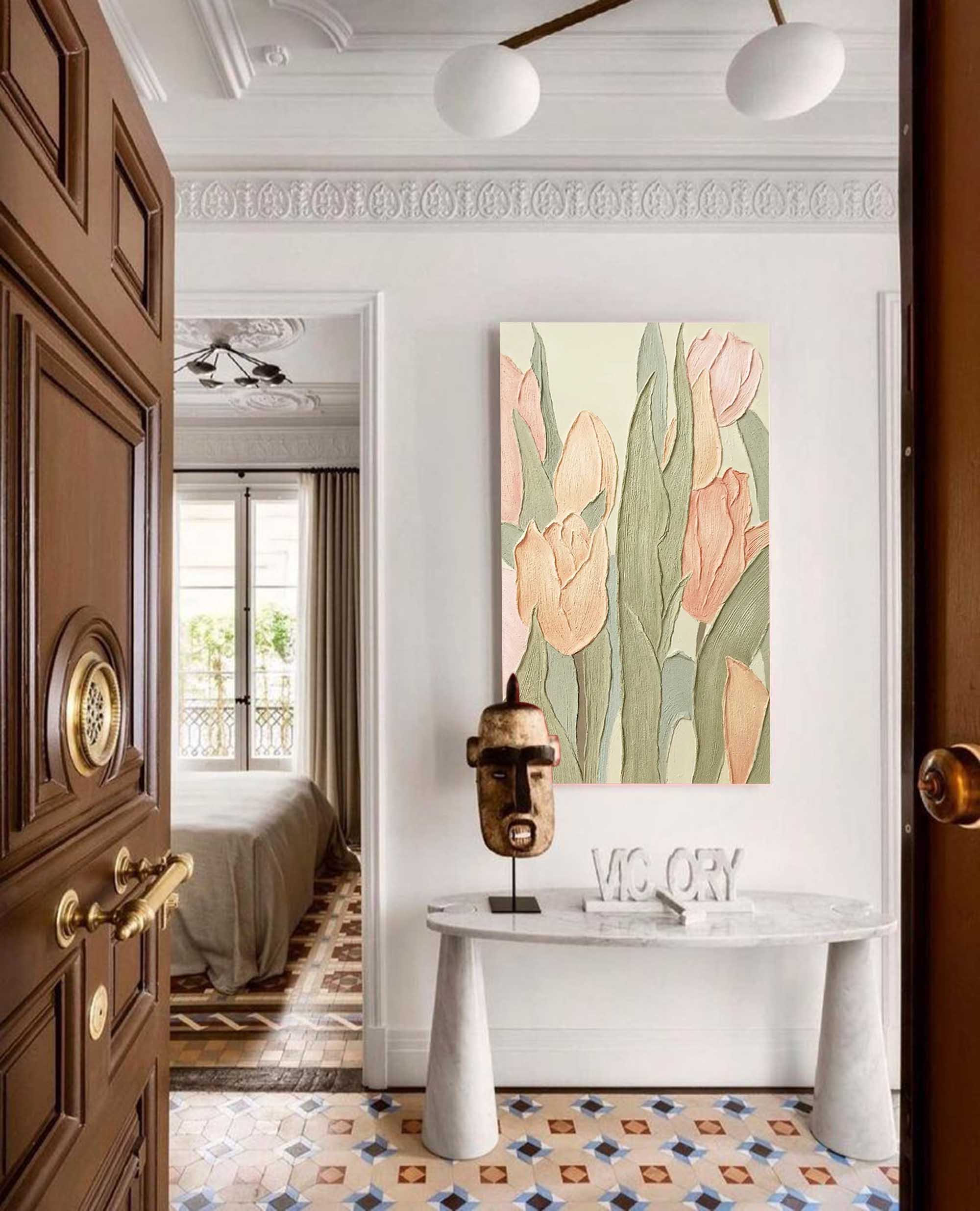 Flower Canvas Art FL008 - Neutralighting