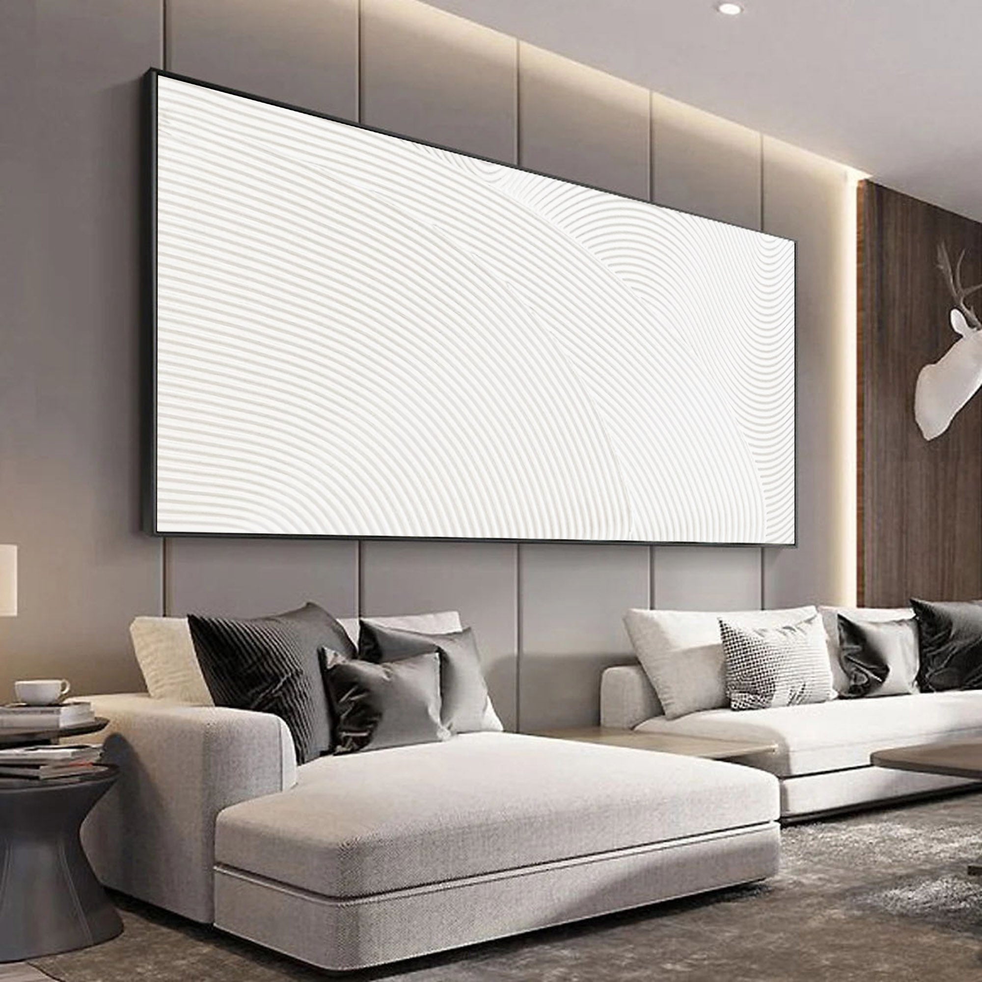 Plaster Art Texture Painting SG150 - Neutralighting
