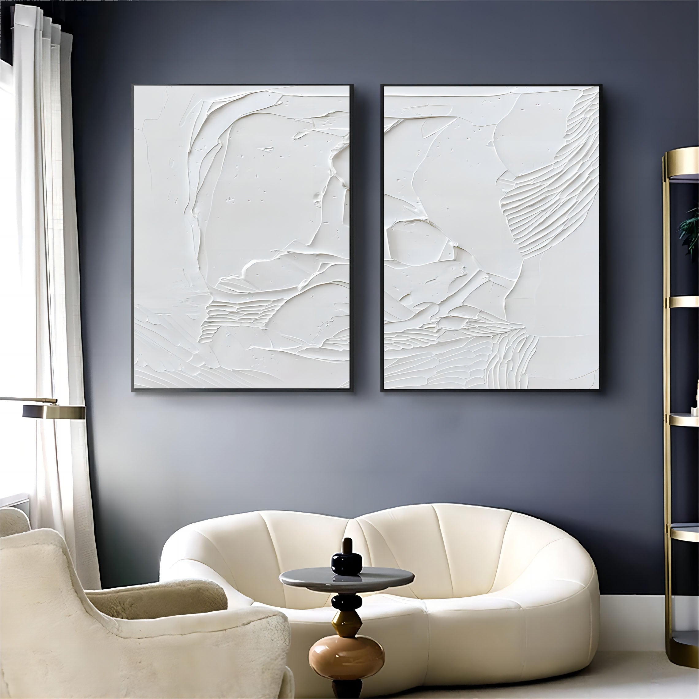 Abstract Painting Set Of 2 SP041 - Neutralighting