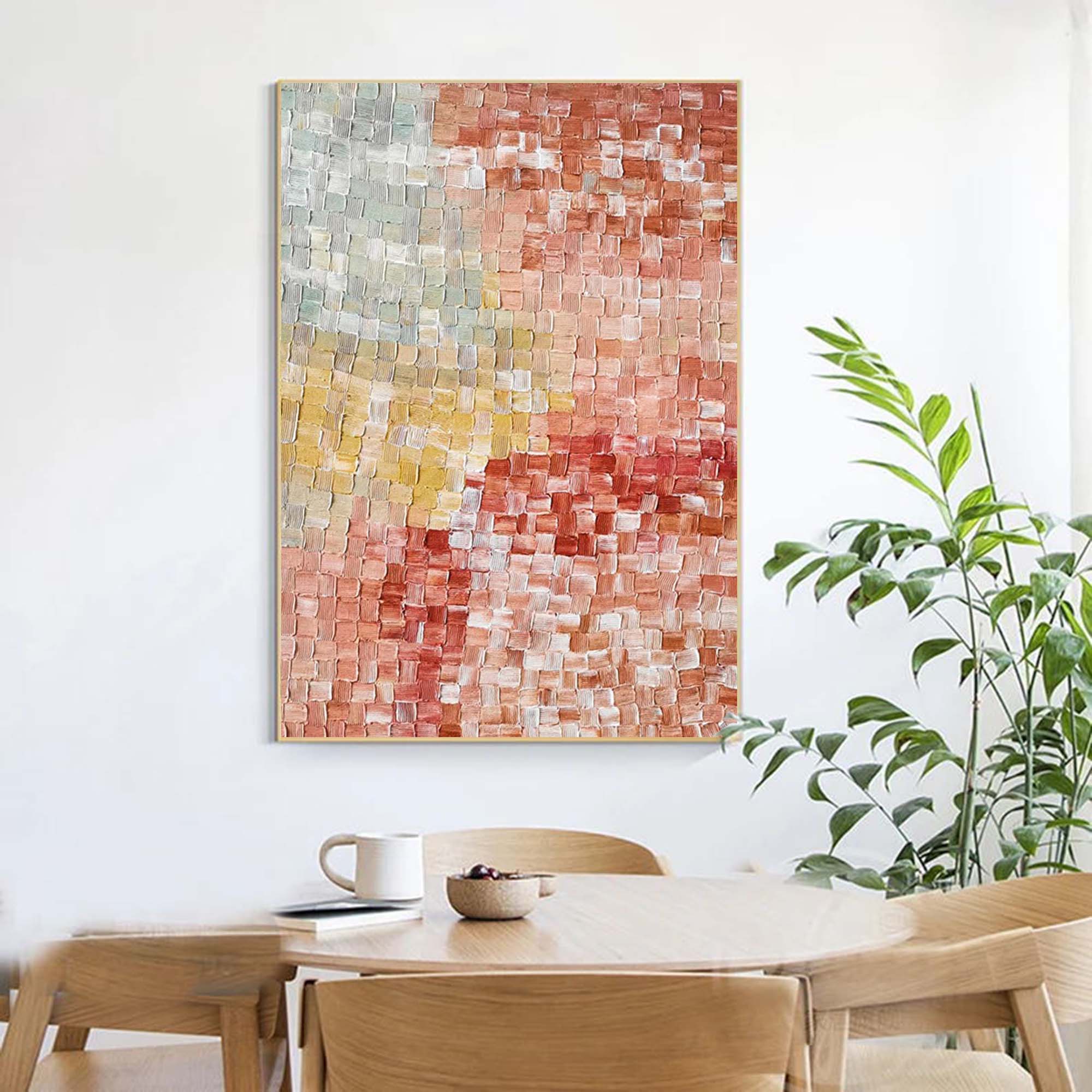 Abstract Canvas Art AB021 - Neutralighting