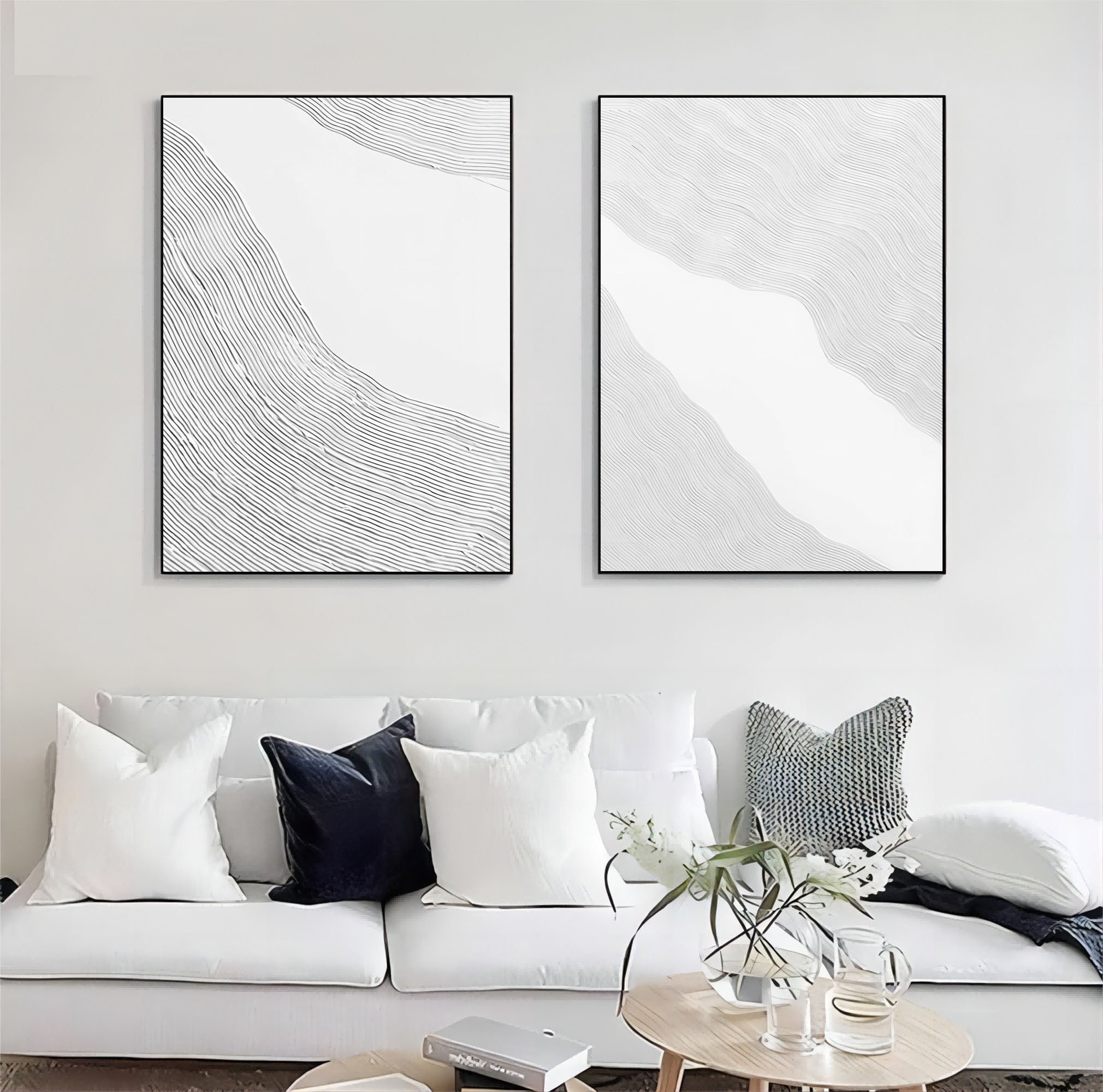 Abstract Painting Set Of 2 SP042 - Neutralighting