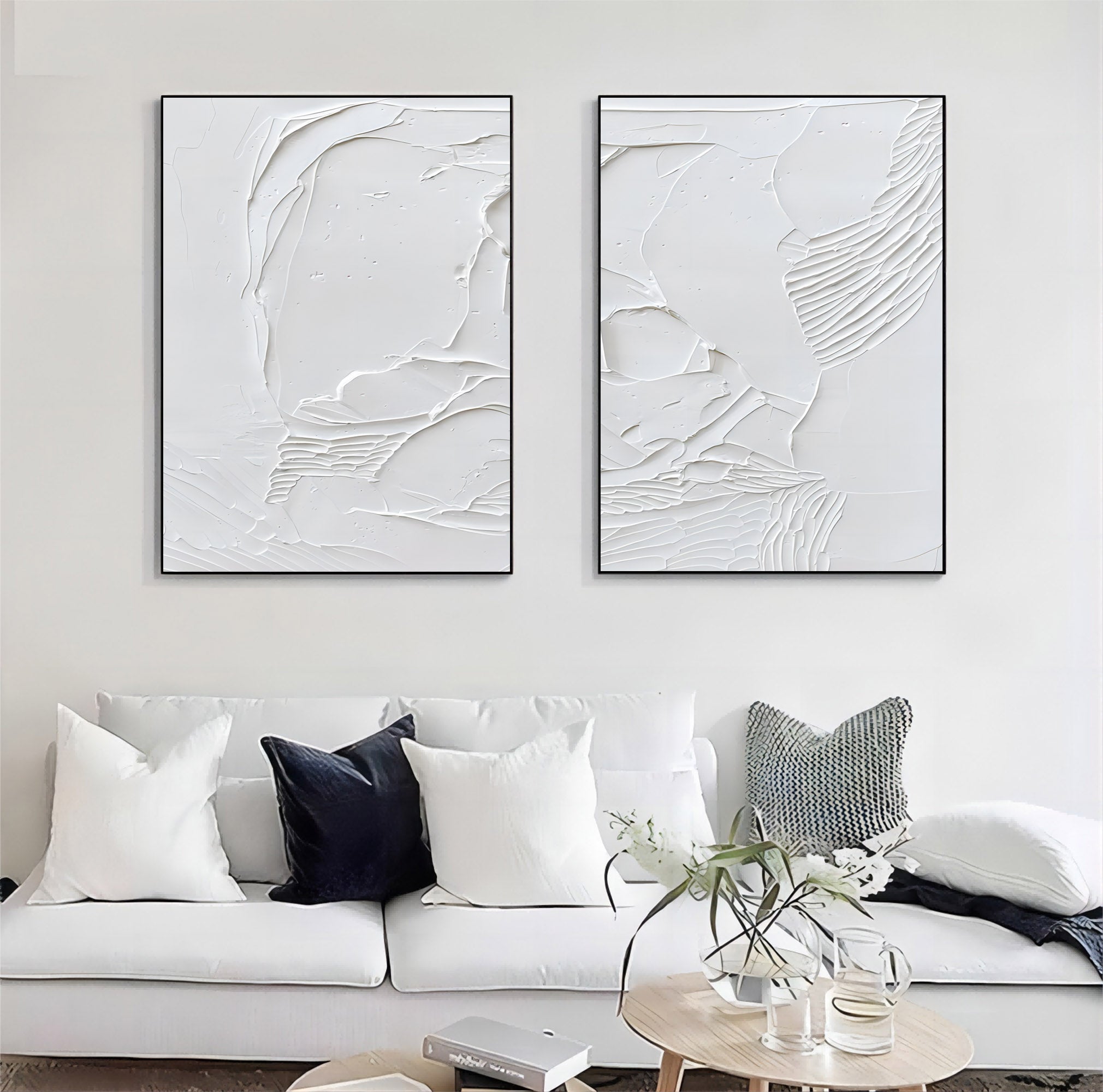 Abstract Painting Set Of 2 SP041 - Neutralighting