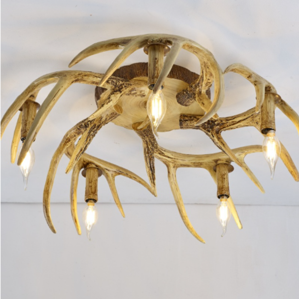 Silva LED Pendant Light/Flush Mount Ceiling Light Resin Metal Bedroom - Neutralighting