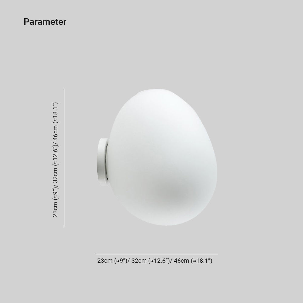 Valentina Design Geometric Glass Vanity Wall Light, White - Neutralighting