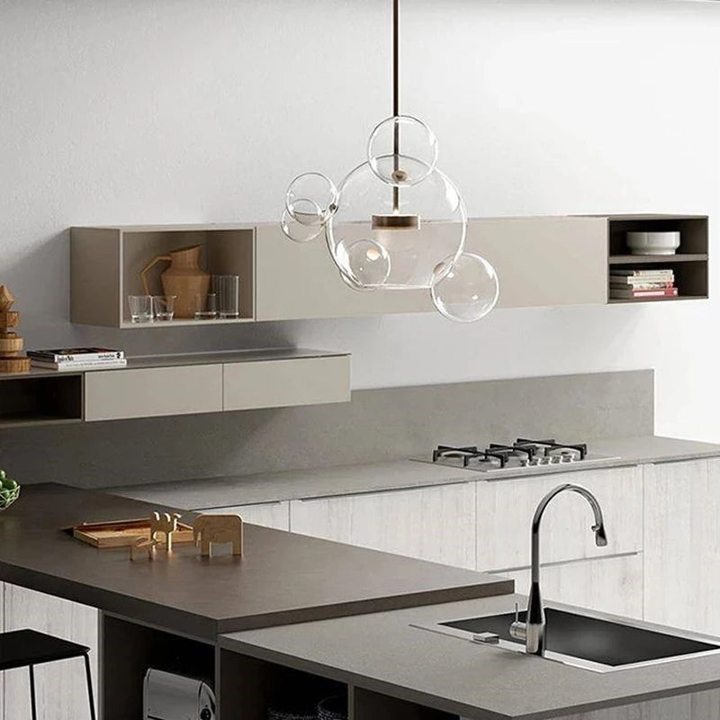 Valentina Modern Bubble Cluster Pendant Light Gold