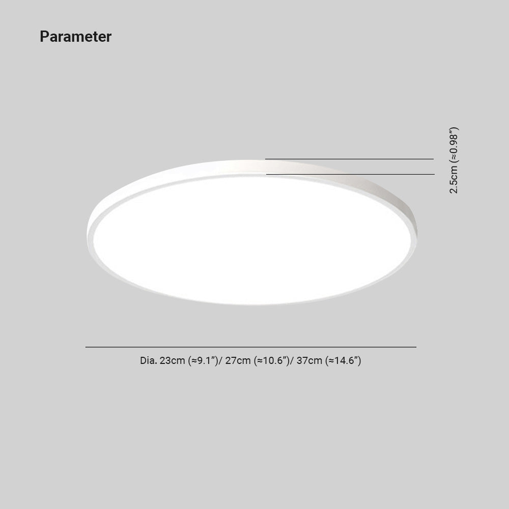 Yani Round Bathroom Led Ceiling Light - Neutralighting