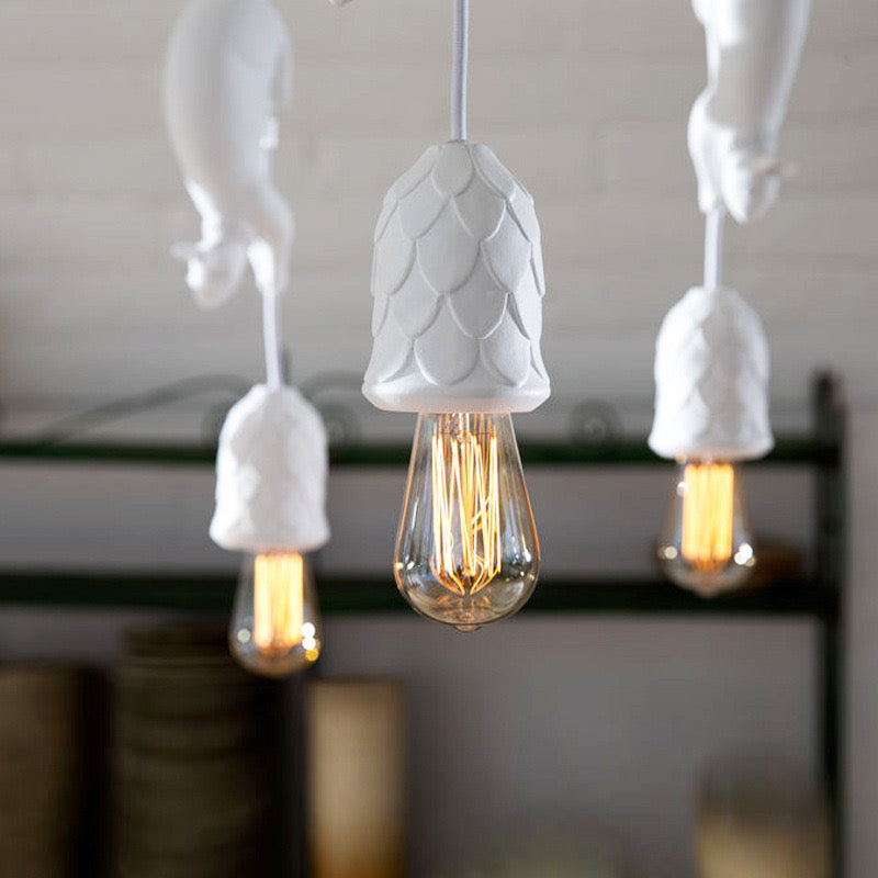 Aria Pendant Light Squirrel/Pinecone Modern, Resin, Restaurant - Neutralighting