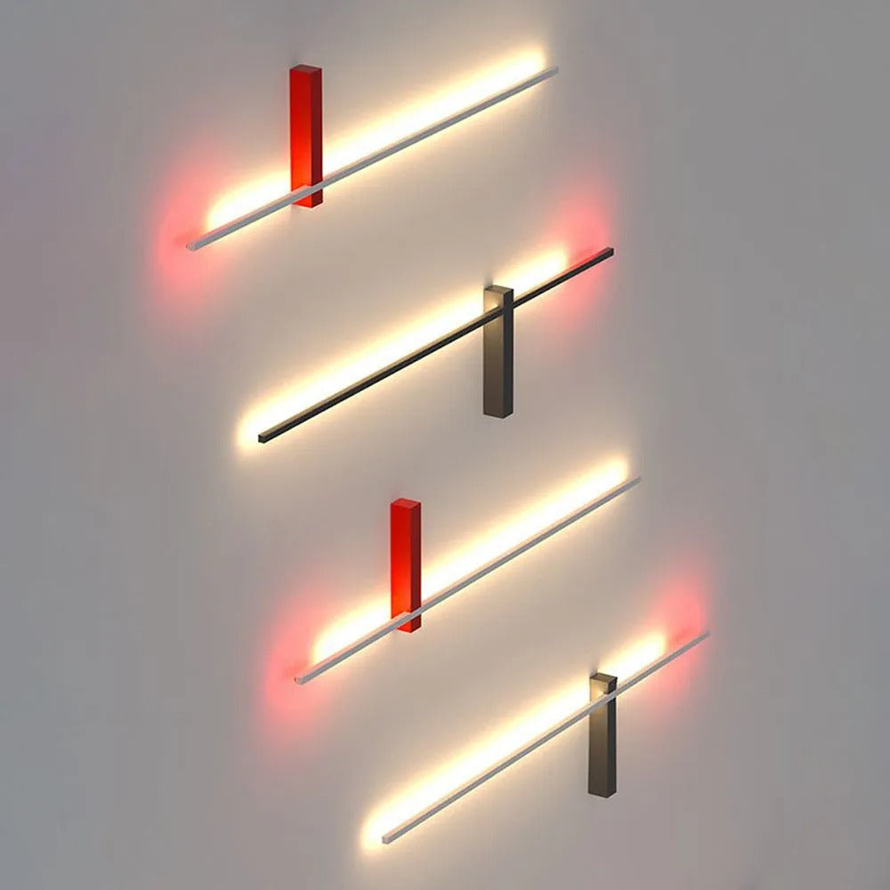 Arisha Minimalist Linear Wall Lamp Multi-Color Linear - Neutralighting