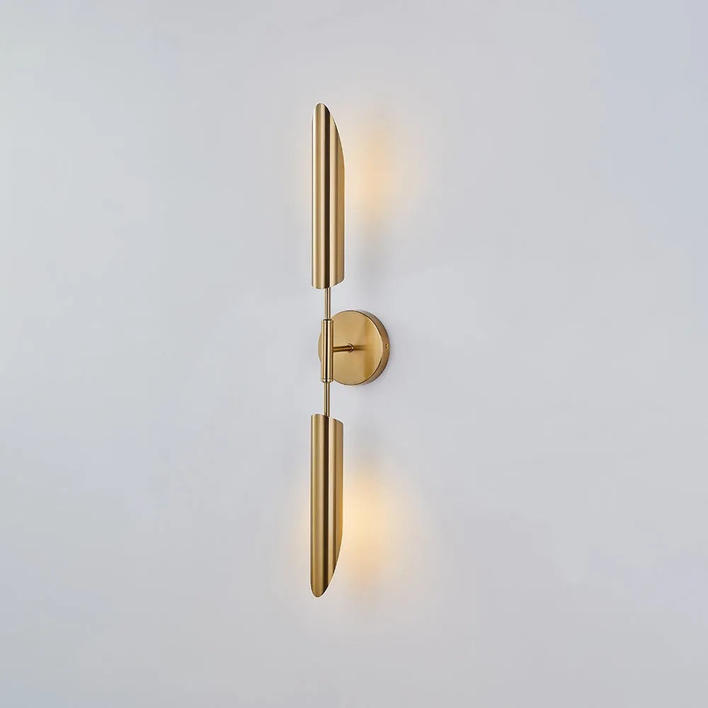 Phira Luxury Double-head Golden Scabbard Wall Lamp - Neutralighting