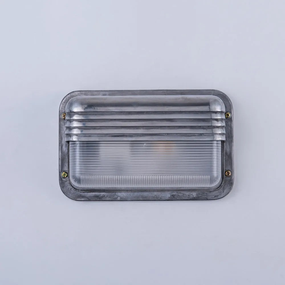 Wyre Wall Lamp Geometric Modern Metal Glass Outdoor - Neutralighting