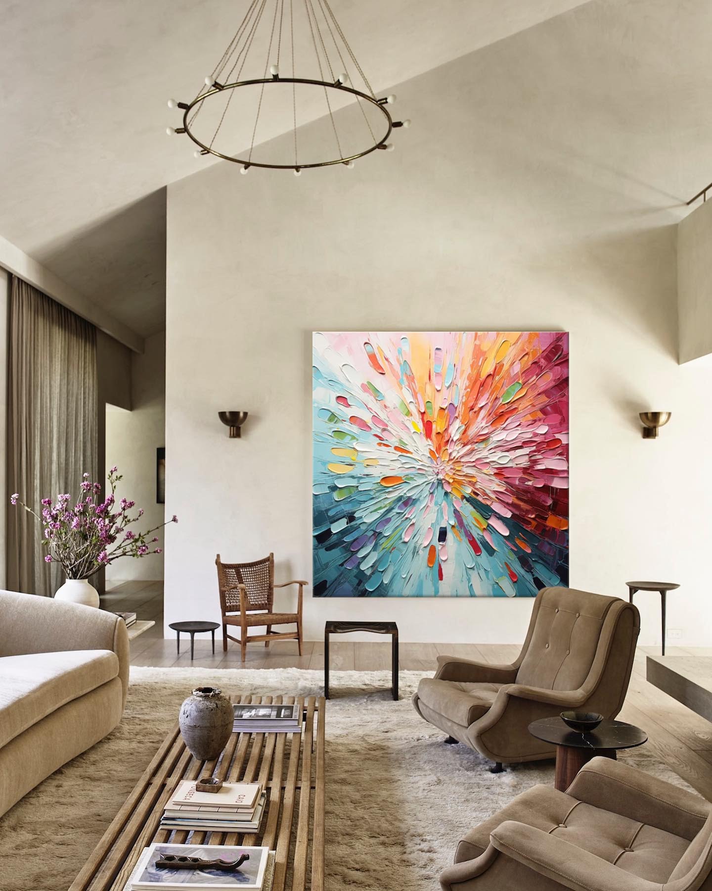 Abstract Canvas Art AB277 - Neutralighting